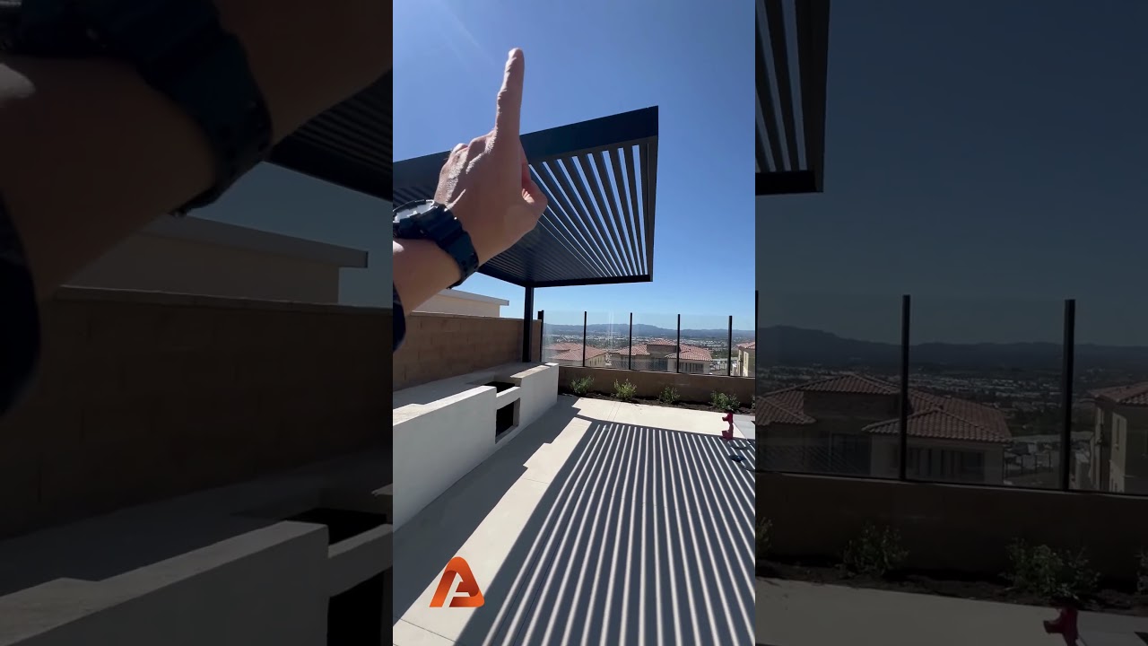 Cantilever Aluminum Patio Cover Solid Insulated Roof Panel
