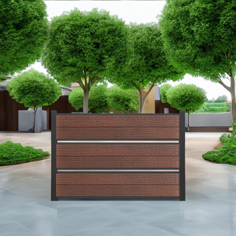 Deluxe Semi Privacy 4 ABB | Deluxe Semi Privacy | Aluglobusfence.com