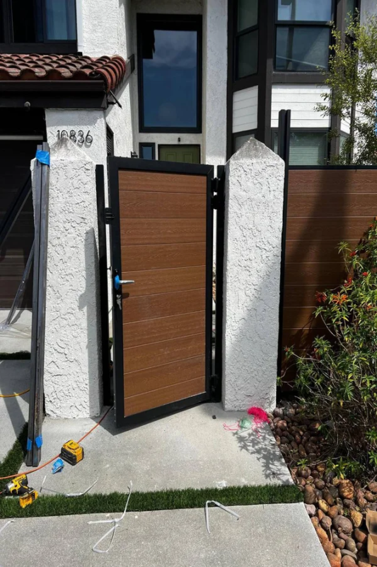 photo 2023 07 19 16 04 20 1 | Elegance and Durability Unite: Showcasing the Best Composite Gate Project in Downey | Aluglobusfence.com