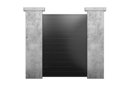 ALU60 Horizontal Fence 1 | Nationwide Fence Supply | Aluglobusfence.com