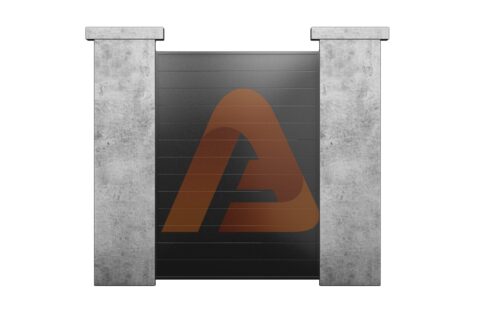 ALU60 Horizontal Fence 1 | Nationwide Fence Supply | Aluglobusfence.com