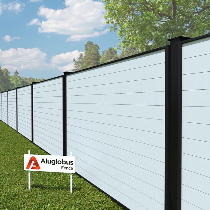 Alu vinyl 03 | Alu 60 Horizontal Vinyl Fence | Aluglobusfence.com