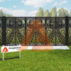 laser gate 02 | Alu 40 Laser Cut design "Two peacocks" | Aluglobusfence.com