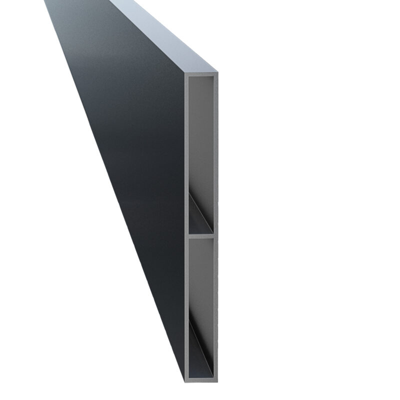 profil 6inch | 8ALU60 - Aluminum Slat 8'x3/4x6" | Aluglobusfence.com