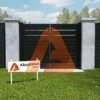 ALU60HorizontalPedestrianGateDoubleSwing 1800x | ALU60 T&G Aluminum Universal DIY Double Swing Gate Kit | Aluglobusfence.com