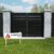 ALU60HorizontalPedestrianGateDoubleSwing 1800x | ALU60 T&G Aluminum Universal DIY Double Swing Gate Kit | Aluglobusfence.com