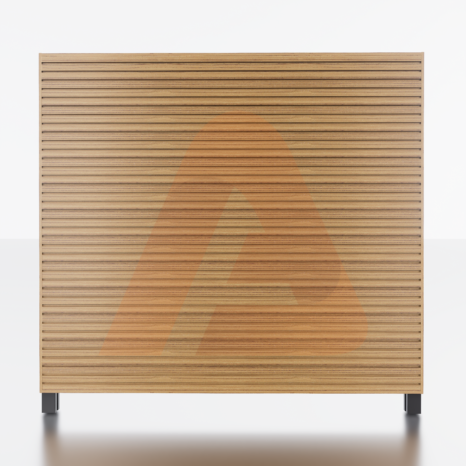 Alu Fence Logo Cladding 120 Woodgrain Render | Alu Cladding Clad120 – Woodgrain Red Oak (Aluminum Cladding Panel) | Aluglobusfence.com