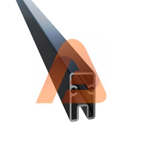 profile Top rail 1inch.jpg |  | Aluglobusfence.com