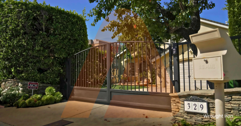 Premium Wrought Iron Gates in Beverly Hills
