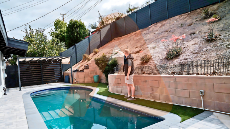 Before and After Transforming a Santa Monica Yard with Aluminum Fencing | Before and After: Transforming a Santa Monica Yard with Aluminum Fencing | Aluglobusfence.com