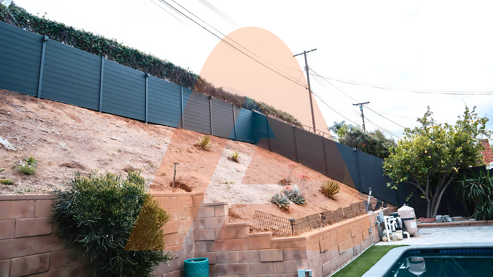 Before and After Transforming a Santa Monica Yard with Aluminum Fencing | Before and After: Transforming a Santa Monica Yard with Aluminum Fencing | Aluglobusfence.com