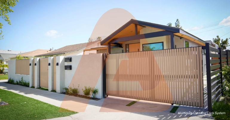 click system | Premium Wall Cladding for Homes & Offices in California | Aluglobusfence.com