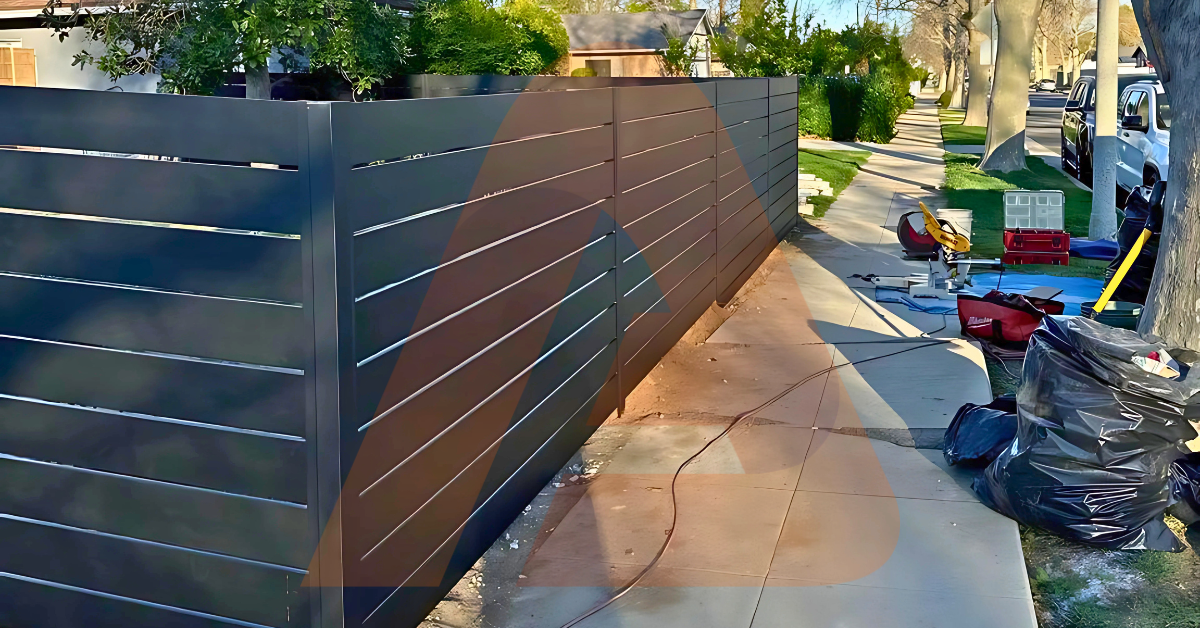 Enhances Curb Appeal While Providing Privacy and Security | Aluglobusfence.com