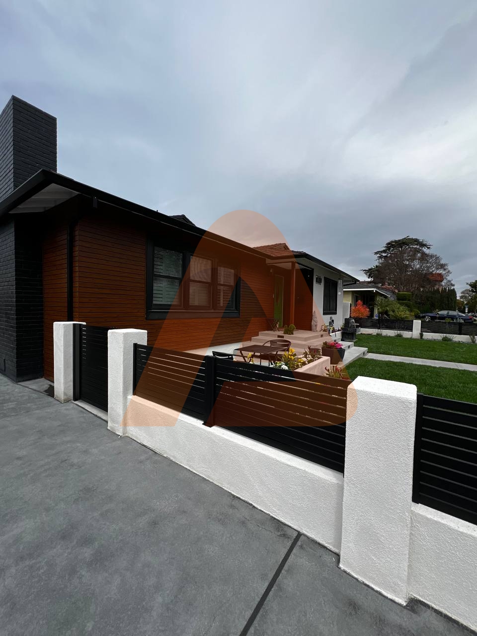 Dallas home for sale with wood grain siding