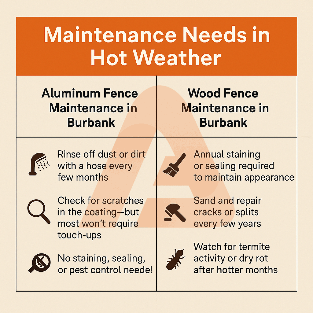 Maintenance Needs in Hot Weather