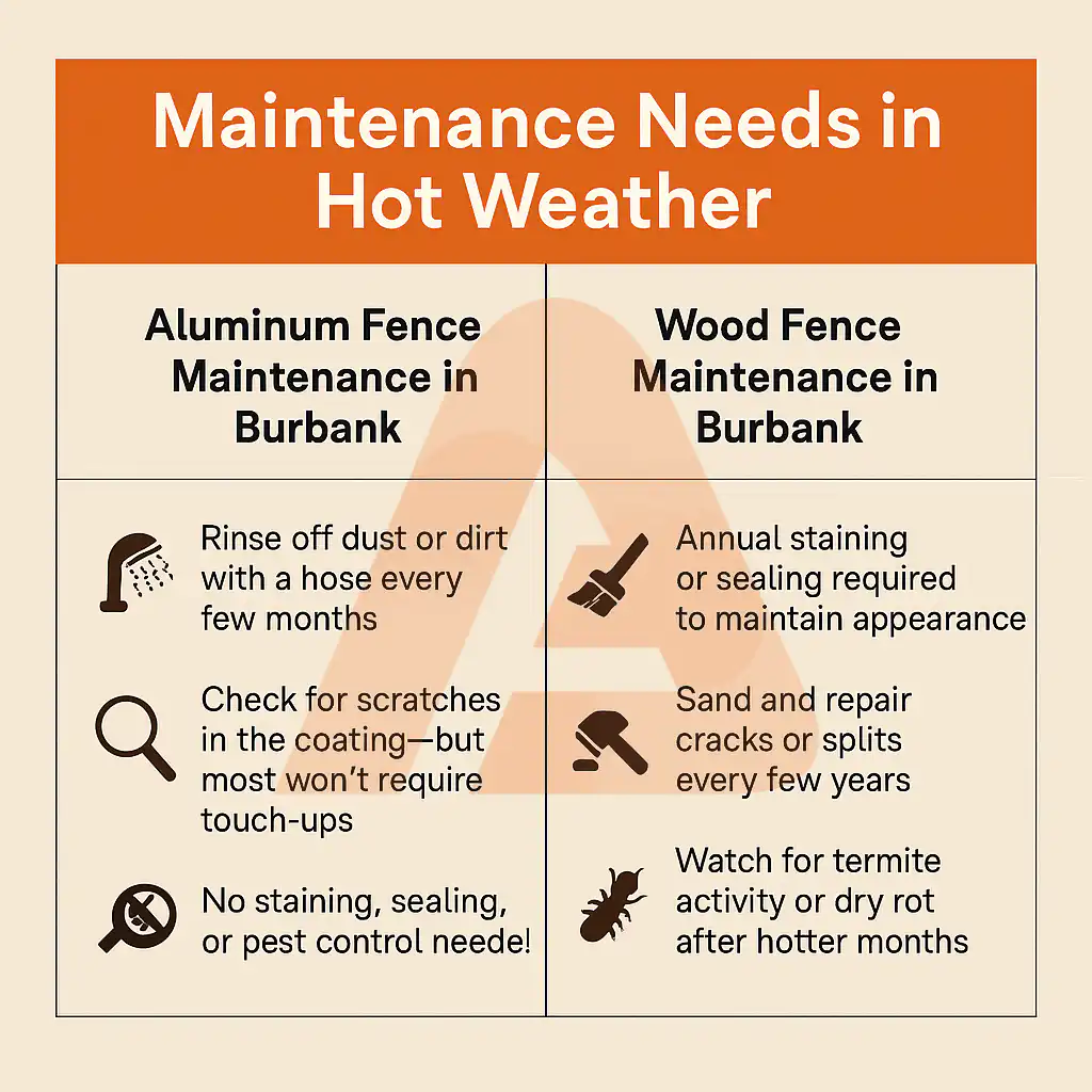Maintenance Needs in Hot Weather