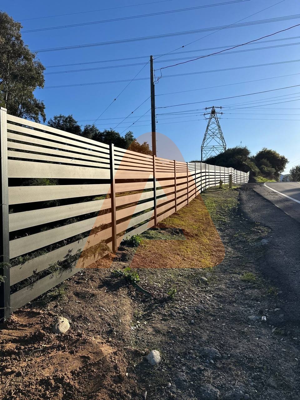 Integrating Security Features Into Large Privacy Fences