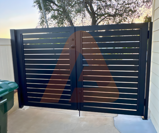 2 | Alu40 Double Swing Universal DIY 12' x 6' Gate Kit 1/2 Gap (DIY DOUBLE GATE ) | Aluglobusfence.com