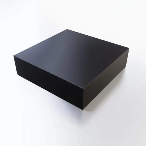 2.75 2-way Post Convex Cap - Black