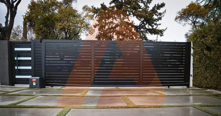 4 (1) | Driveway Gate Installation near me in San Diego California | Aluglobusfence.com
