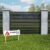 ALU15Horizontal Fence 1800x | FENCE Alu20 SLAT 6' x 6' Horizontal Fence Kit Black 1/2 GAP | Aluglobusfence.com