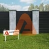 ALU60Horizontal Fence 1800x | FENCE (new) Alu60 T&G 6' x 6' Fence Panel Kit Black NO GAP | Aluglobusfence.com