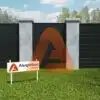 ALU60Horizontal Fence 1800x | FENCE (new) Alu60 T&G 6' x 6' Fence Panel Kit Black NO GAP | Aluglobusfence.com
