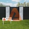 ALU60HorizontalPedestrianGateSingleSwing 1800x | PAD GATE ALU60 T&G Universal DIY 4' x 6' Gate Kit | Aluglobusfence.com