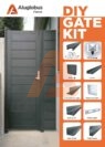 alu60fiykit 1800x | DIY ONLY GATE FRAME KIT 4' X 6' includes 1x 2"x1" side post | Aluglobusfence.com