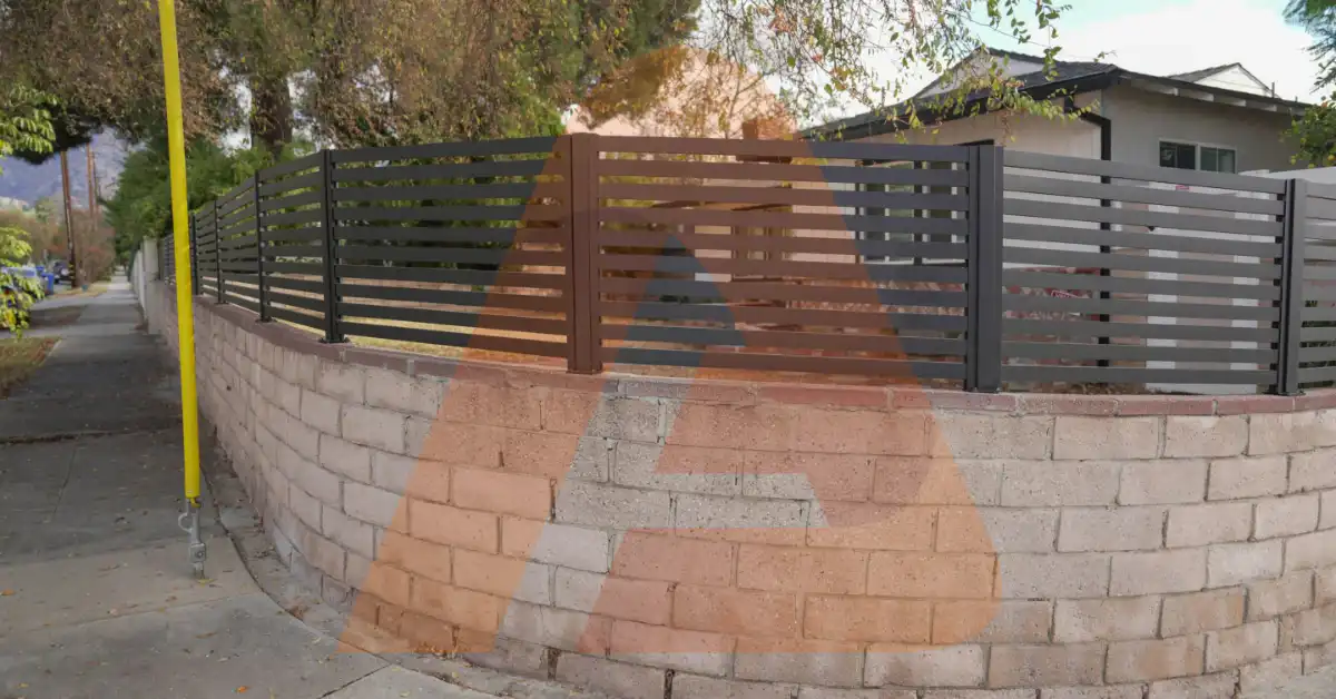 Horizontal Fence Panels in Scottsdale: The Modern Look for Arizona Homes | Aluglobusfence.com
