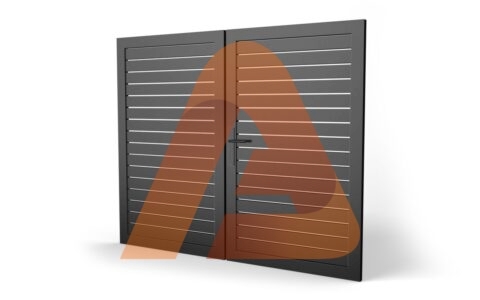 x009 4 1800x | Alu40 Universal DIY 4' x 6' Gate Kit BLACK (PAD GATE - NEW) (Copy) | Aluglobusfence.com