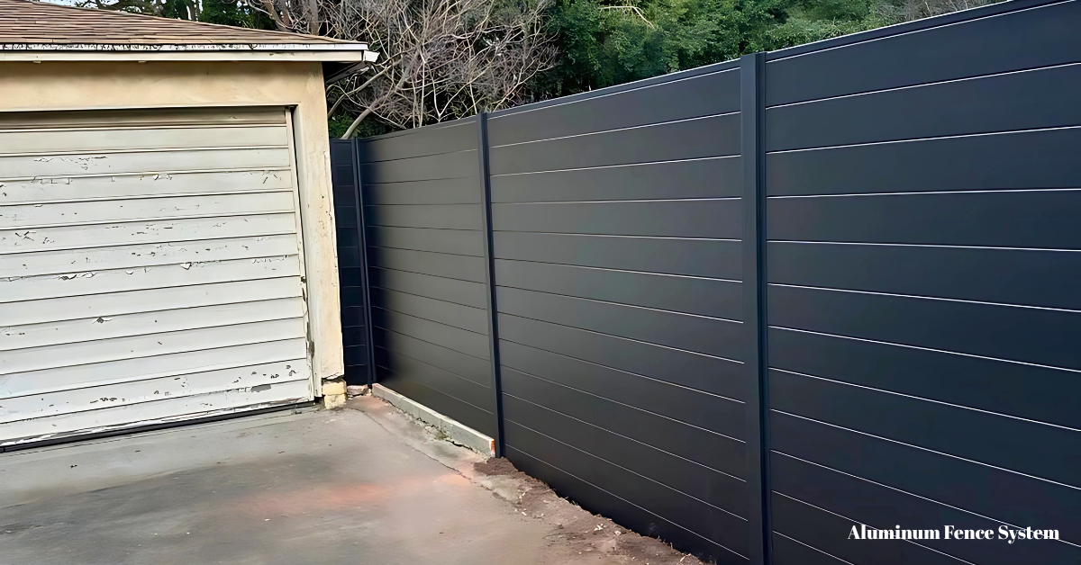Finish and color choices that make modern aluminum fence panels look custom