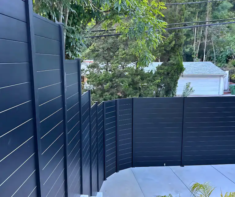 Aluminum Fence Kit Alu50 T&G 6' x 6.3'