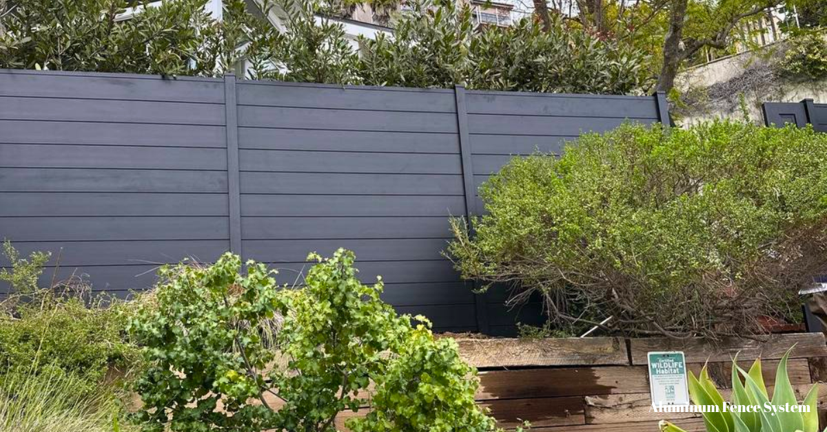 Powder-coated aluminum for long-term consistency and low upkeep