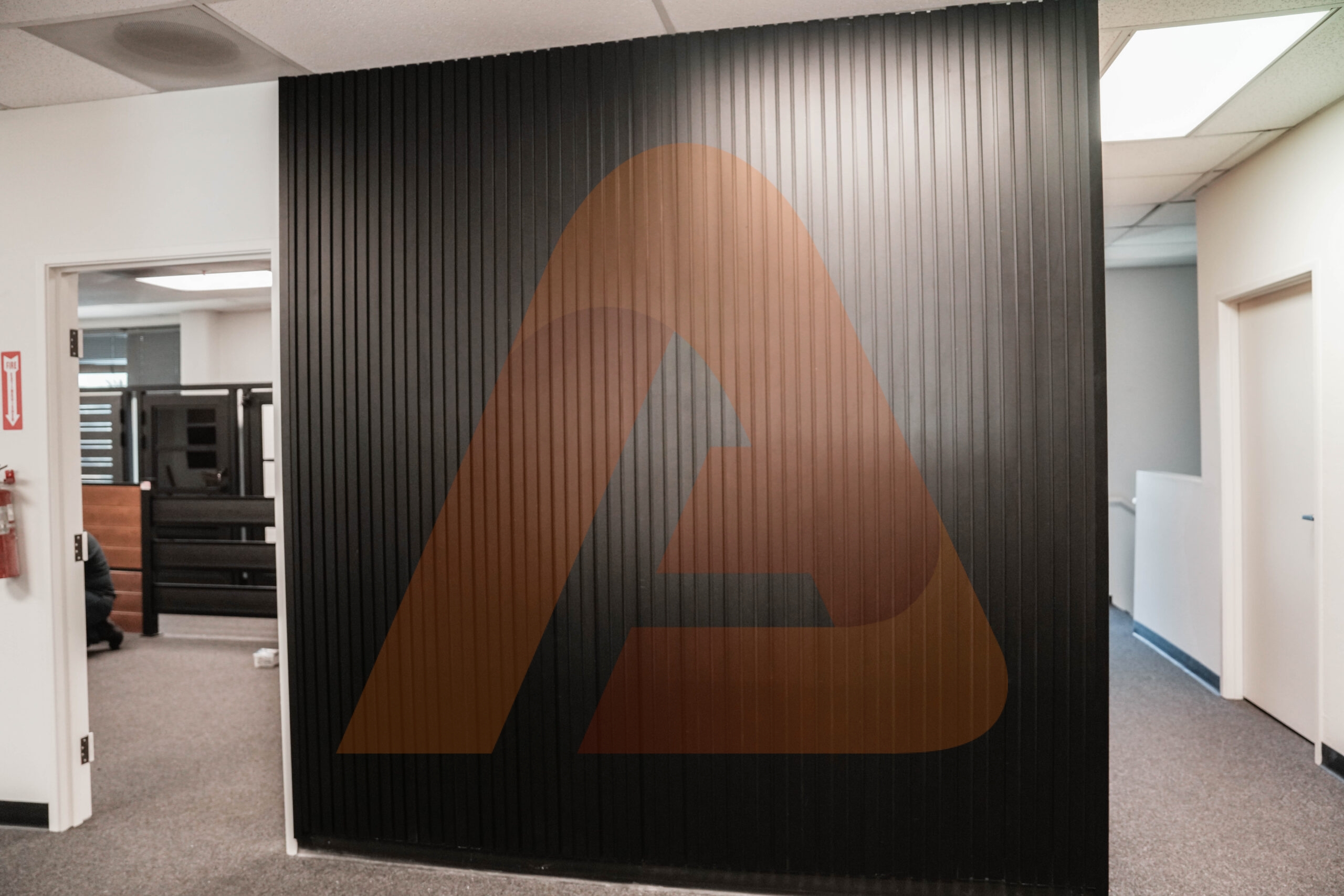 DSC06046 scaled | Alu Cladding Clad100 – Woodgrain Teak (Aluminum Cladding Panels) | Aluglobusfence.com