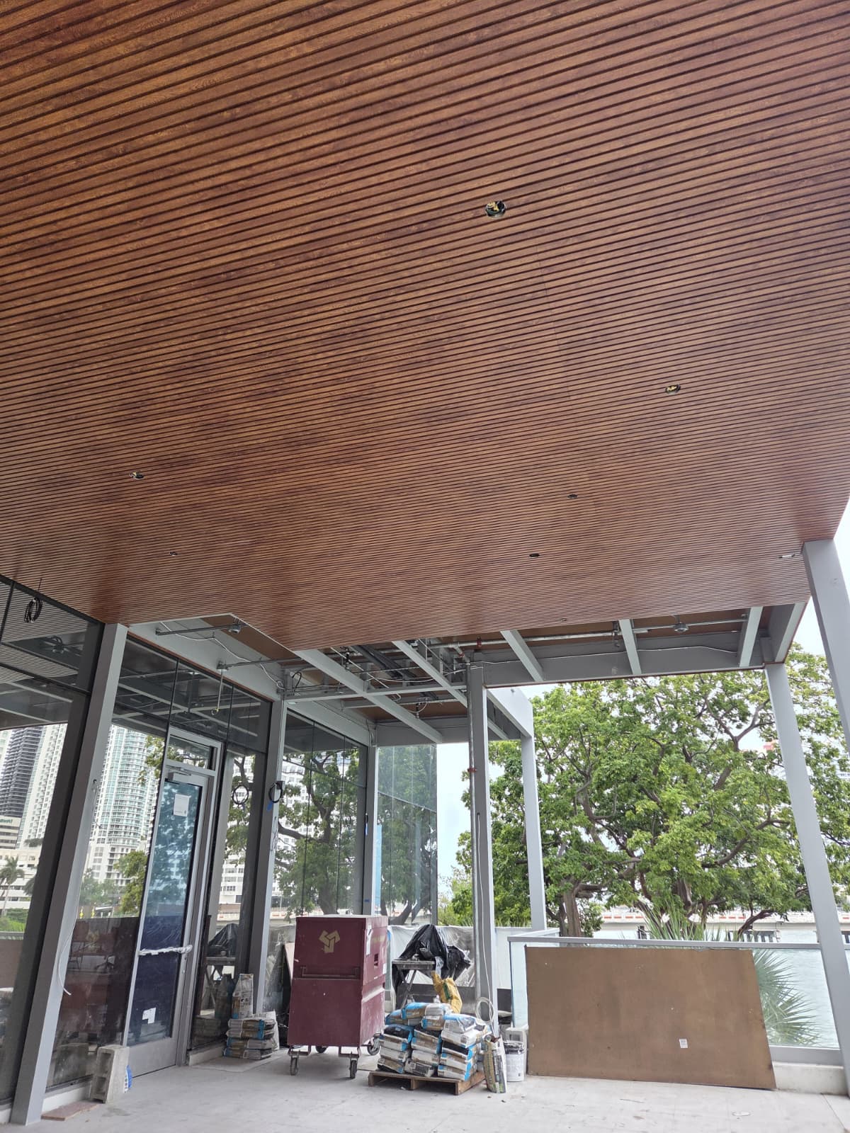 WhatsApp Image 2025 12 16 at 2.30.44 PM 4 | Alu Cladding Clad120 – Woodgrain Red Oak (Aluminum Cladding Panel) | Aluglobusfence.com