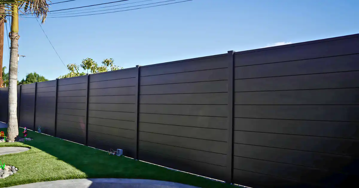Residential Aluminum Fencing in California: Design Idea