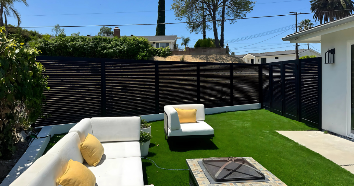 Aluminum fence installer in California