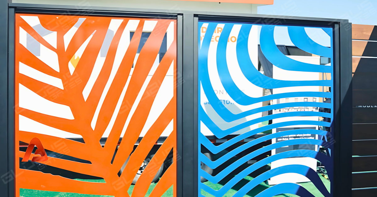 Laser Cut Aluminum Panels