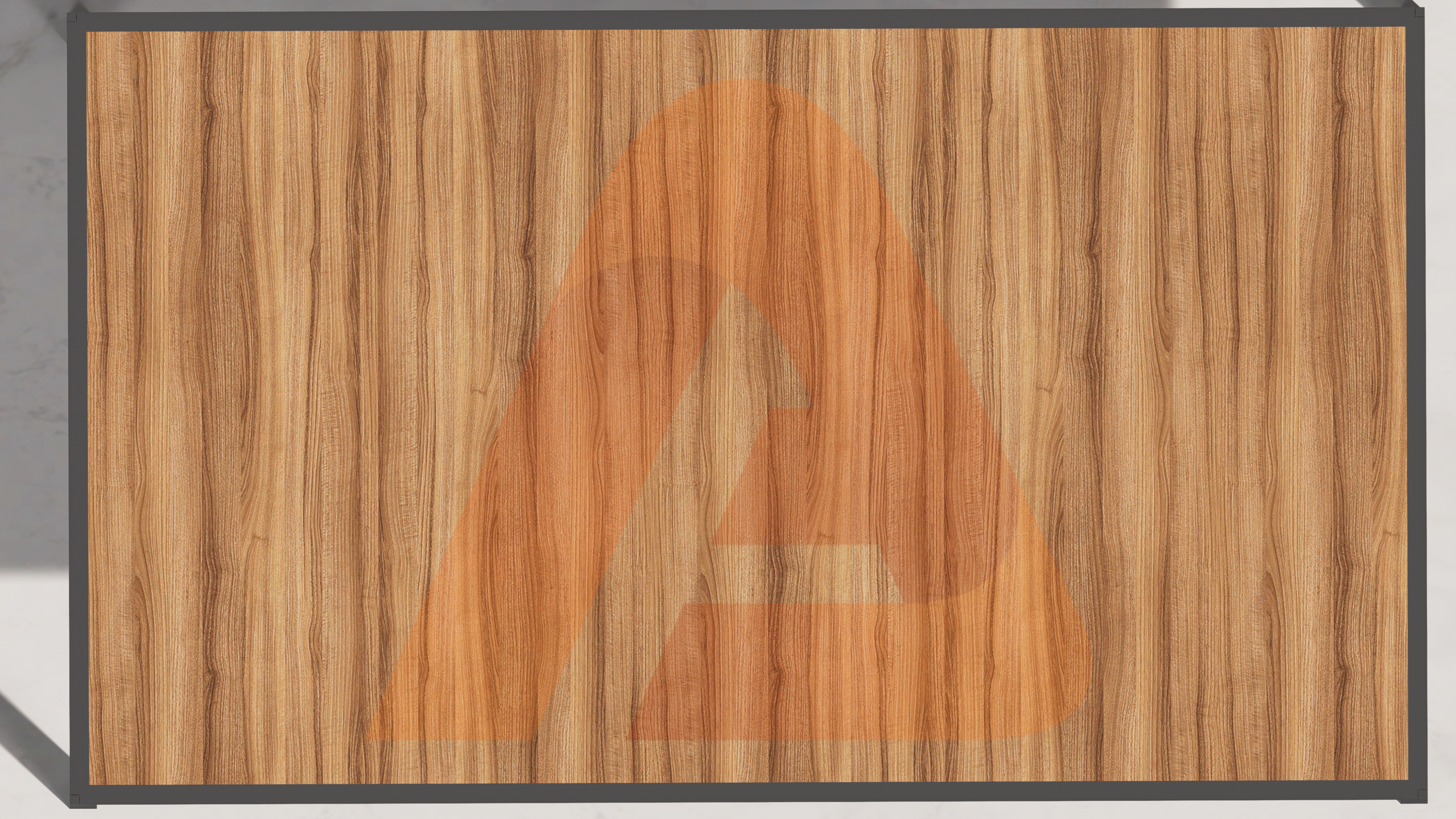 Top view insulated aluminum roof panel system