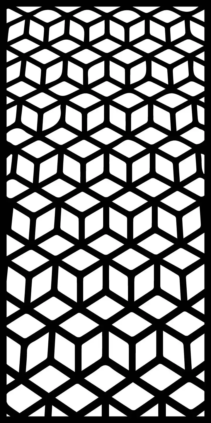 Laser-cut pattern 2