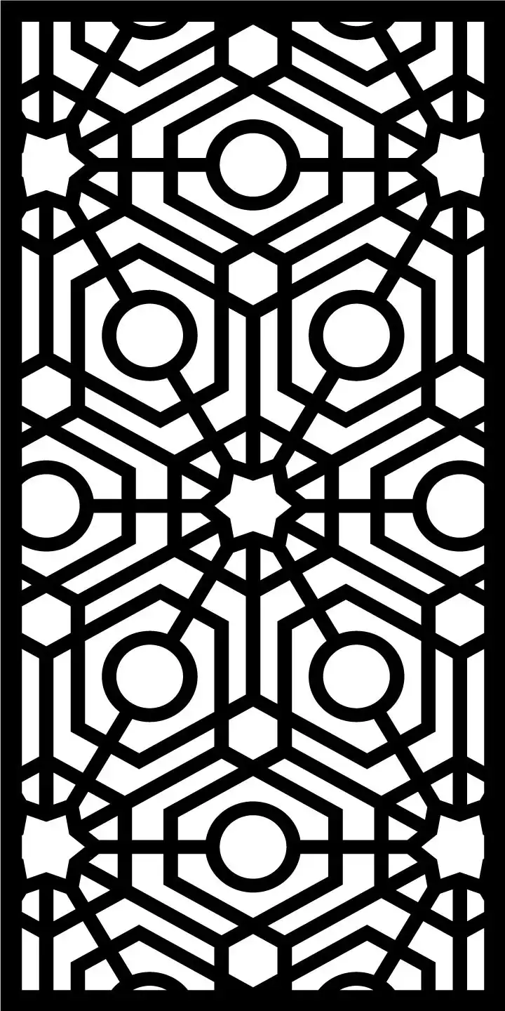 Laser-cut pattern 21