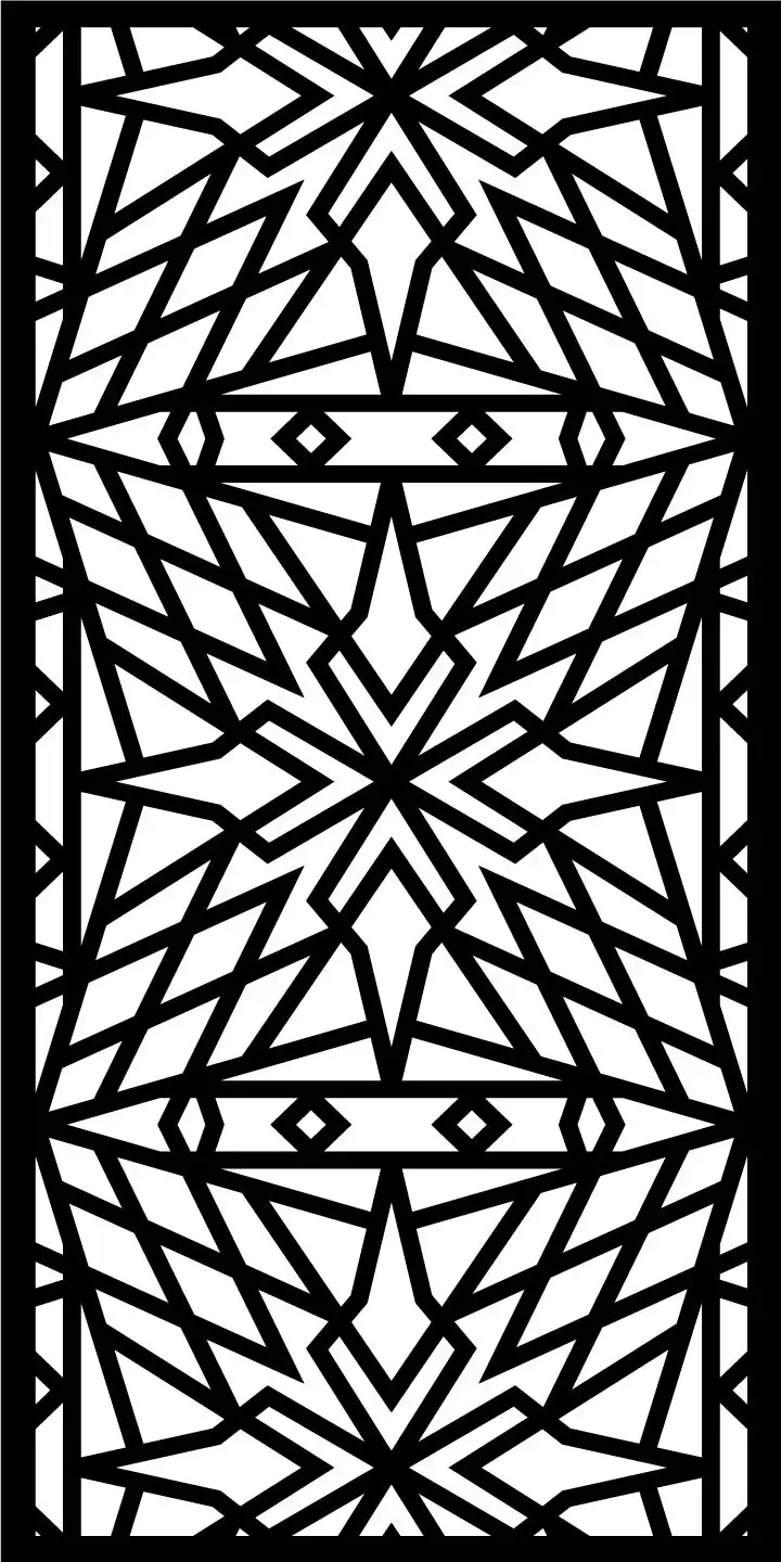 Laser-cut pattern 22
