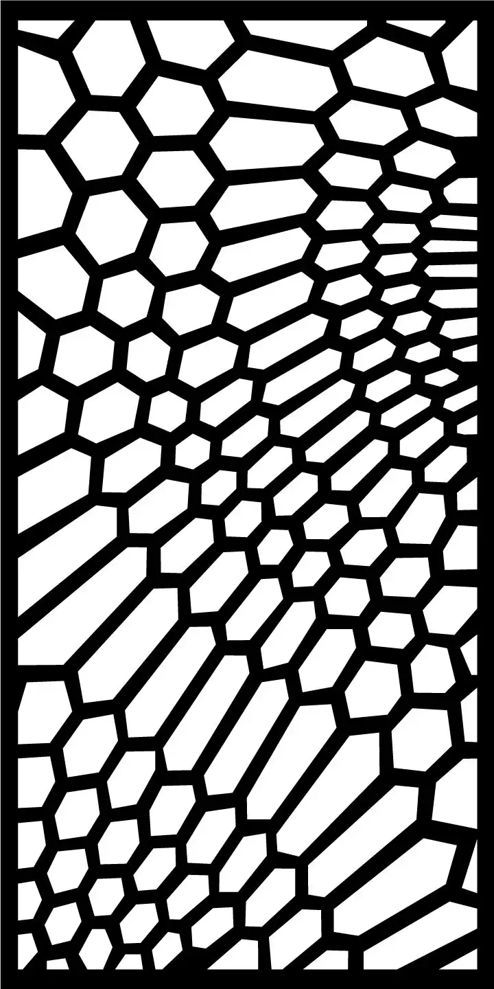 Laser-cut pattern 23