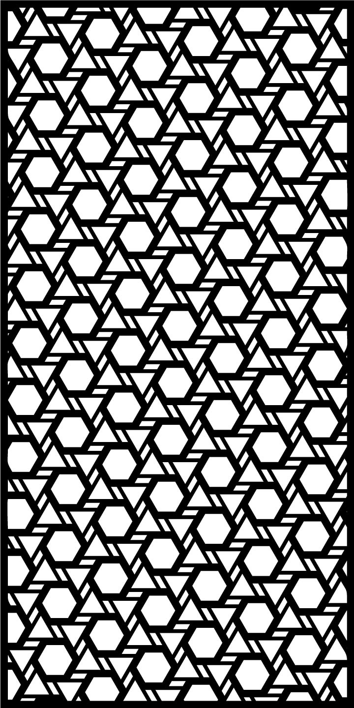 Architectural laser cut fence design