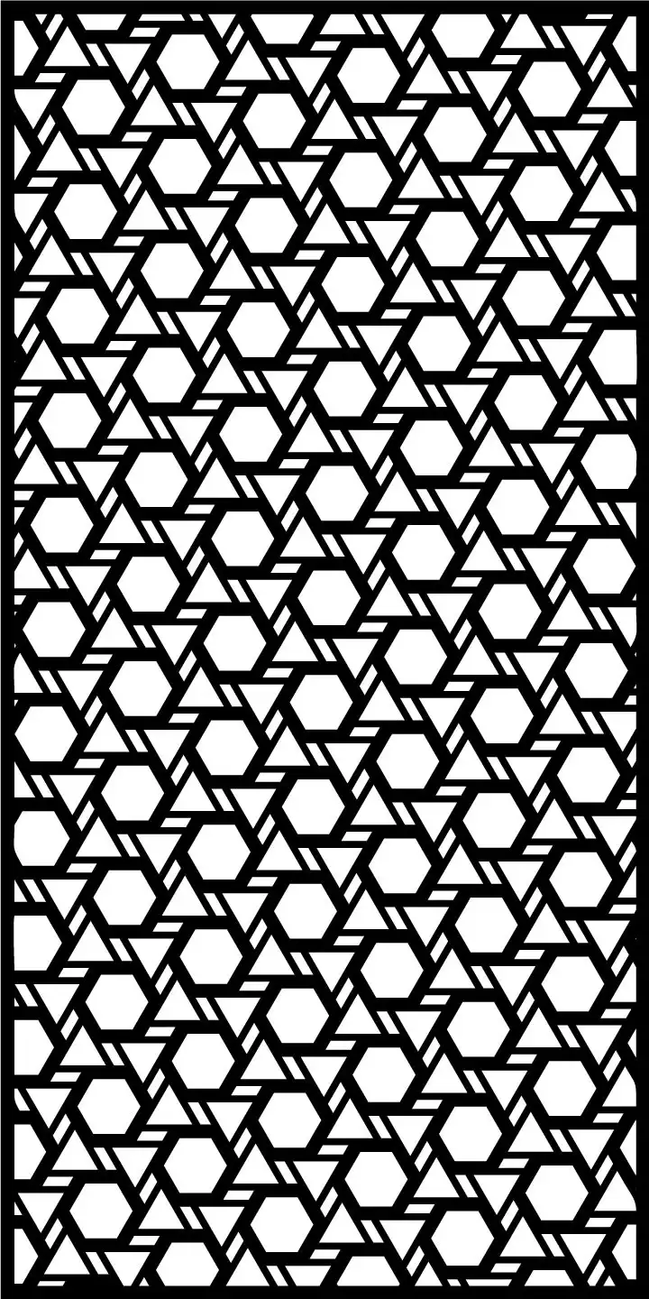 Laser-cut pattern 25