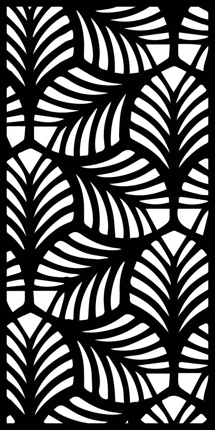 Laser-cut pattern 8