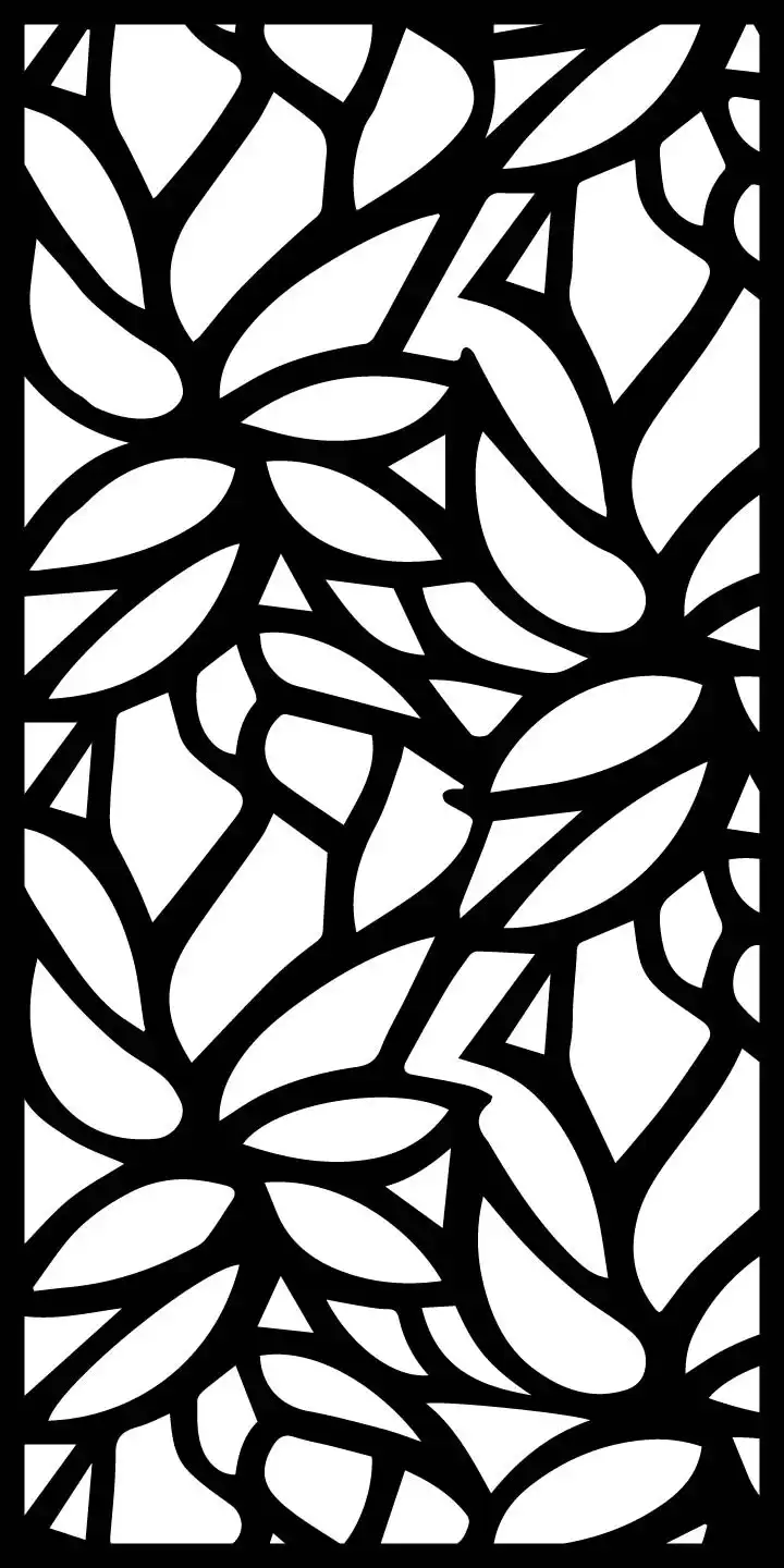 Laser-cut pattern 9