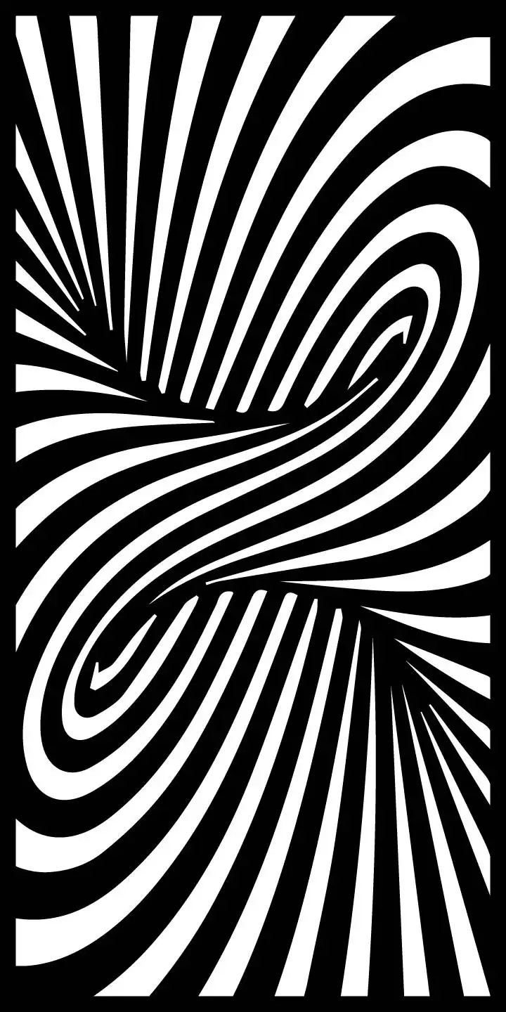 Laser-cut pattern 10