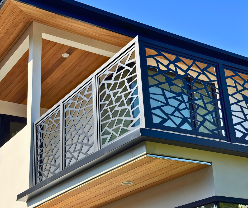 Aluglobus Fence laser cut aluminum system